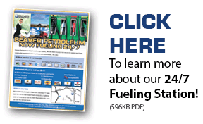Beaver Petroleum offers 24-hour fueling